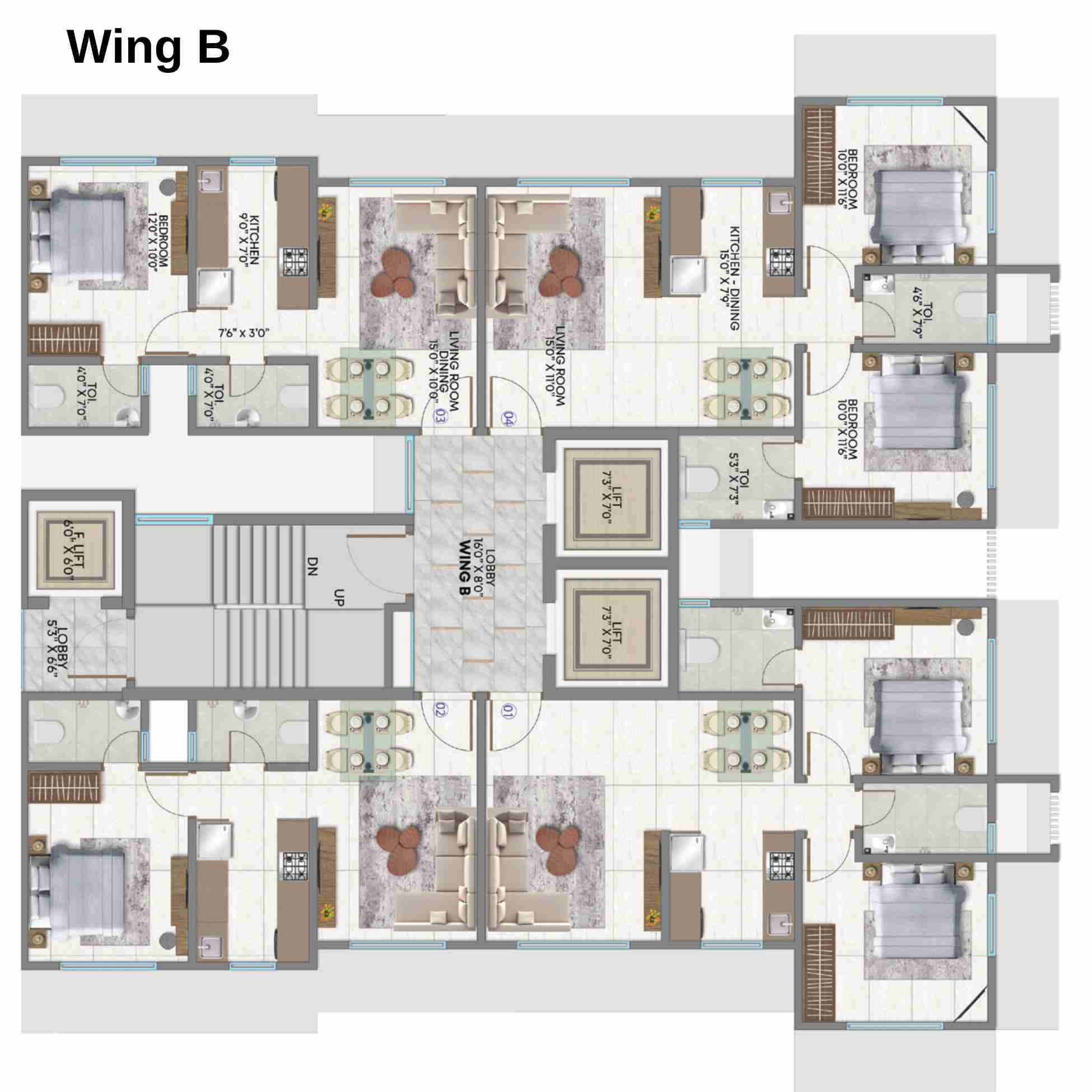 Crescent-Silverwoods-Floor-Plan-Wing-B